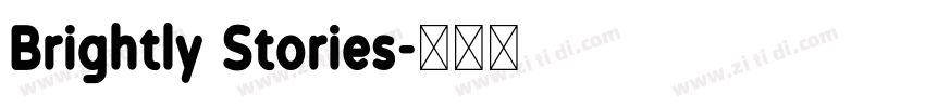 Brightly Stories字体转换